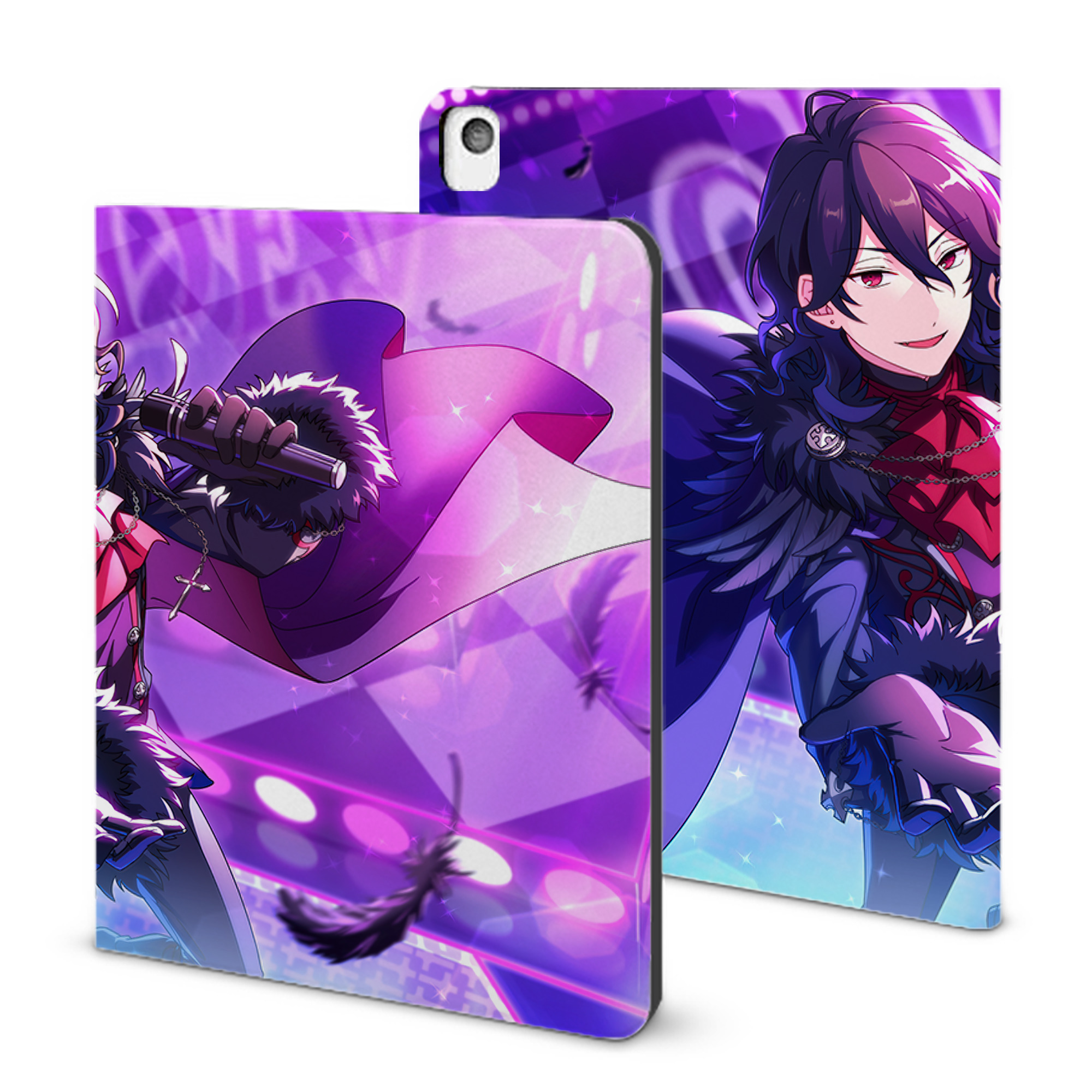 （画像用） あんさんぶるスターズ! Ensemble Stars IPadケース ペンホルダー付き ブックスタイルデザイン